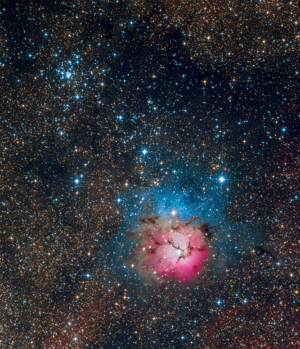 m20三叶星云lrgb重置版