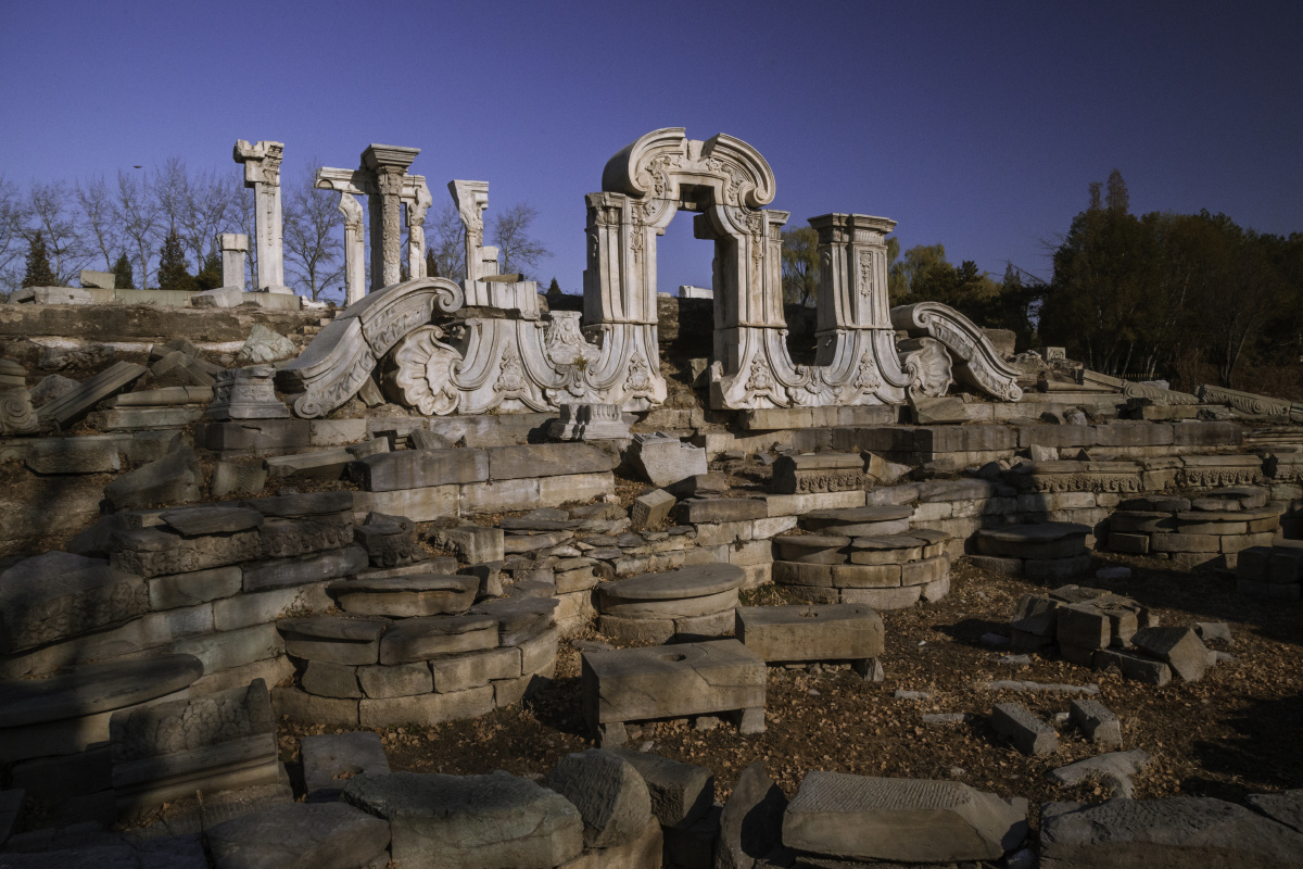 联盟石景观风光寺庙废墟老建筑建筑物圆明园大水法西洋还没有人打赏