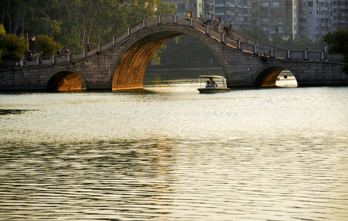 福州古桥西湖飞虹桥