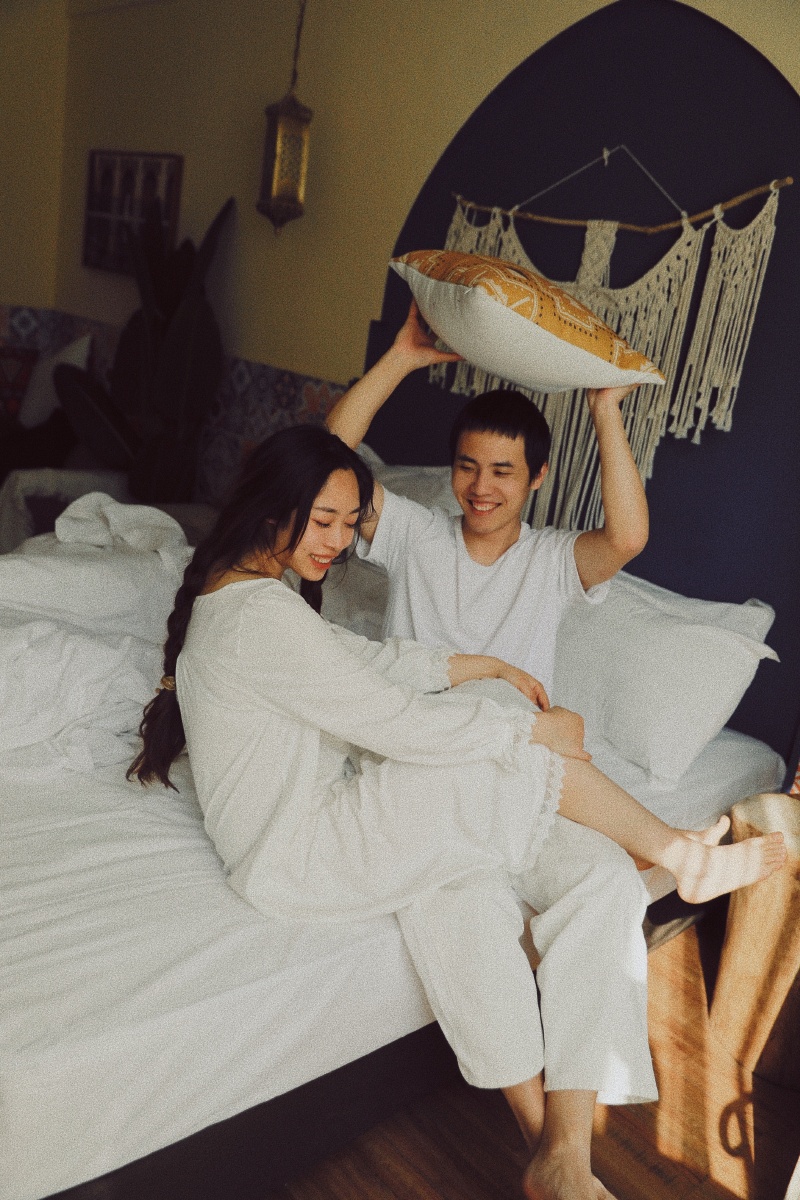 人像复古情侣私房写真