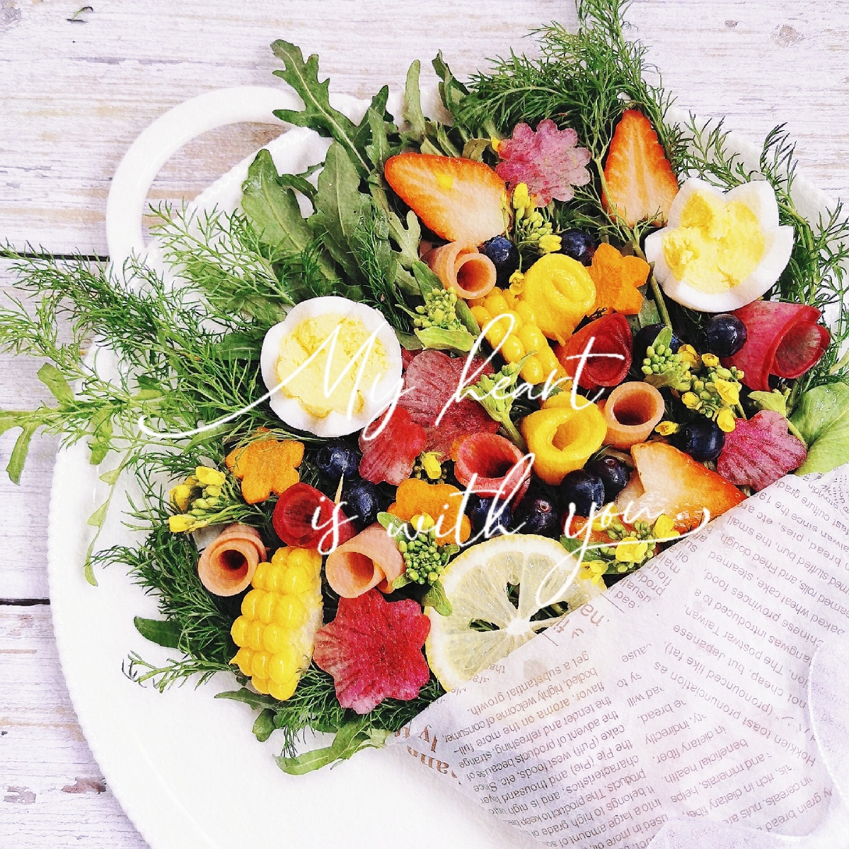 情人节花束沙拉01