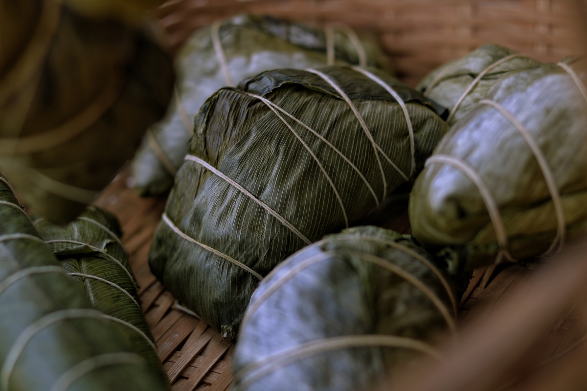 壮乡枕头肉粽粽