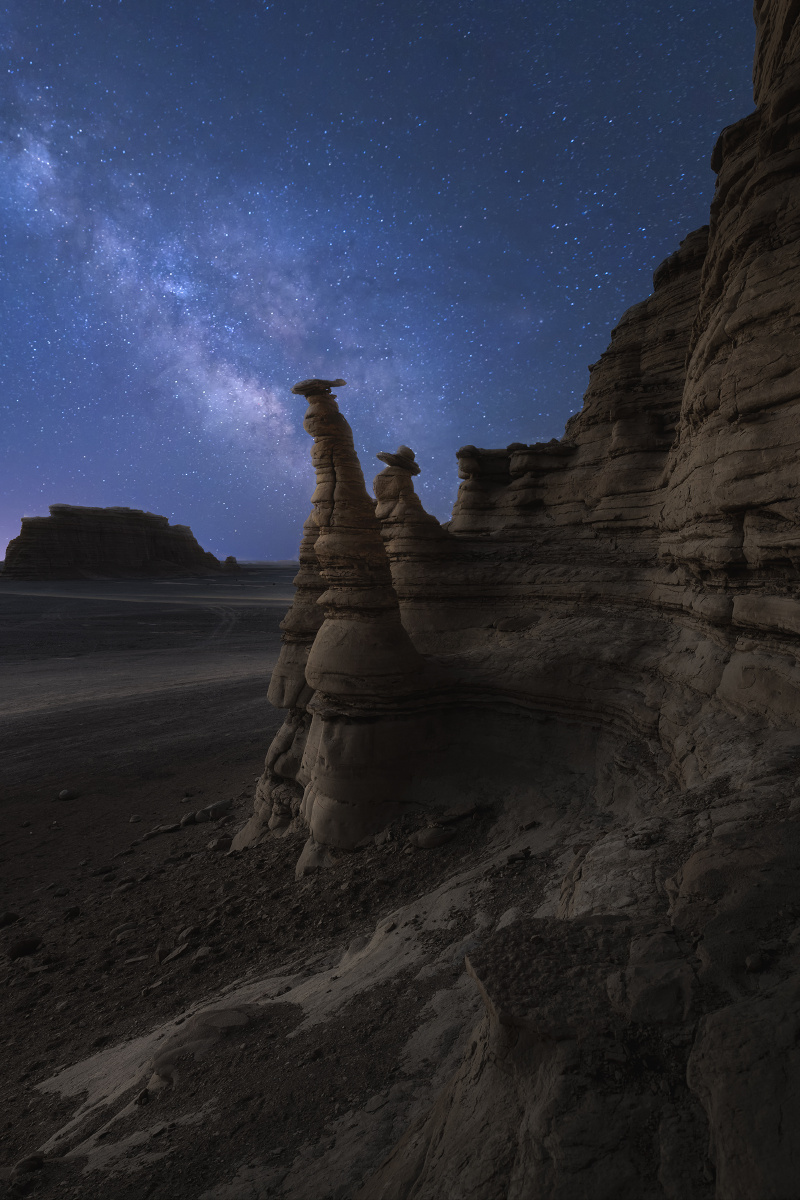 星空下的大海道
