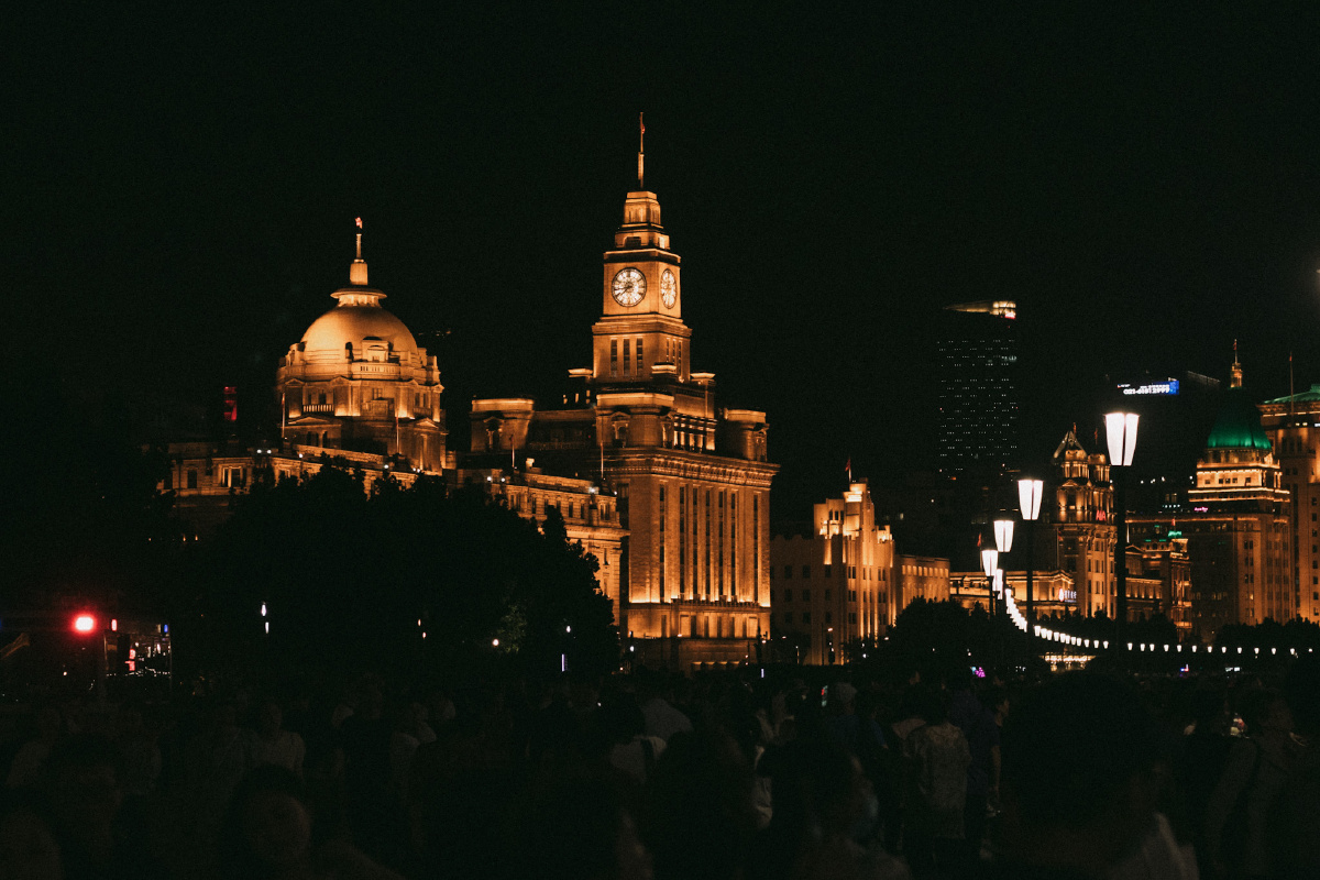 夜上海外滩繁华盛世