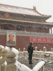 09初雪 天安门