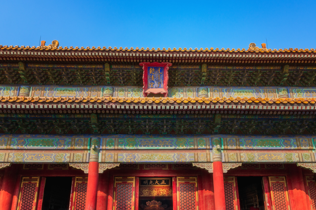 十二月的北京故宫