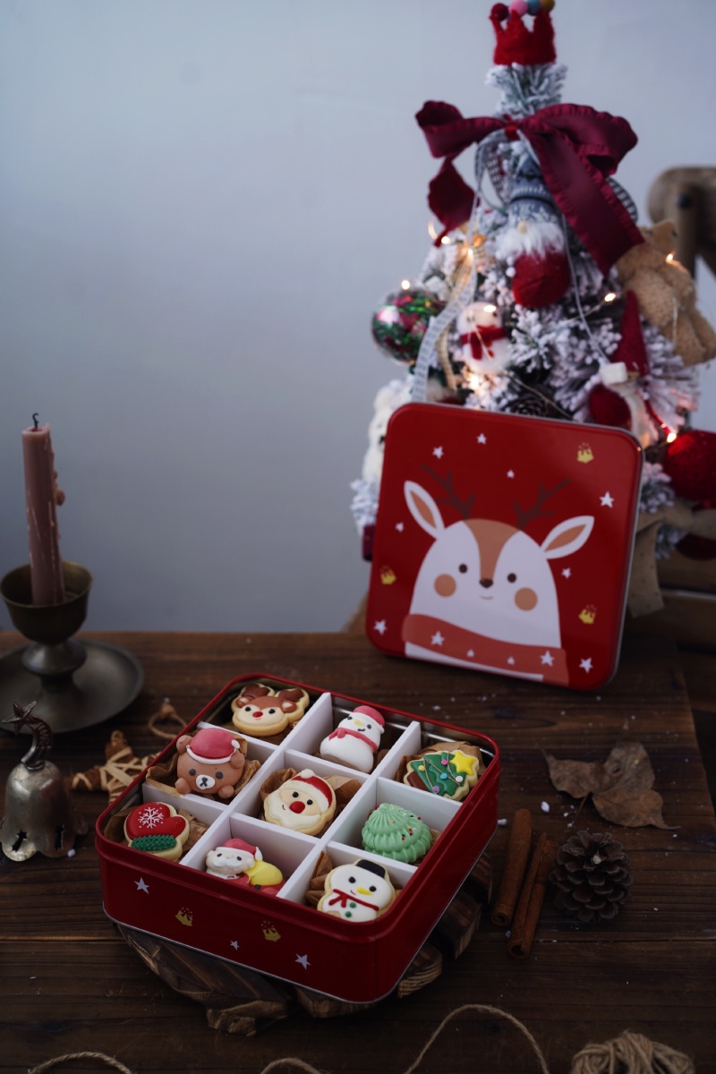 超萌系圣诞主题糖霜饼干