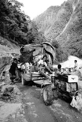 排龙天险的道路