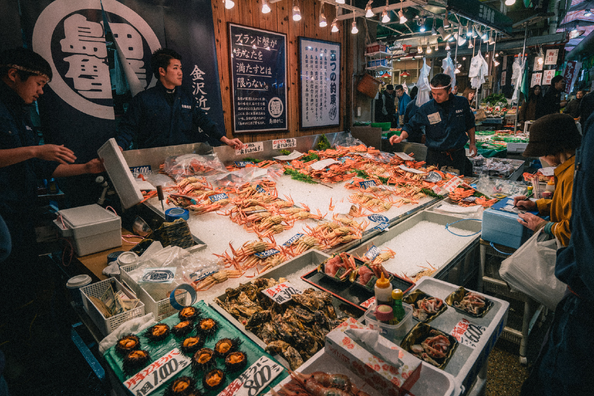 2017.11 @金沢近江町市场