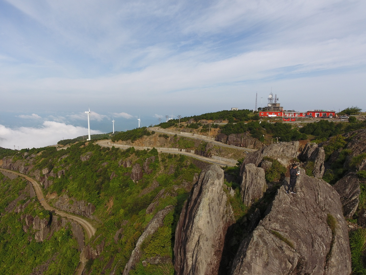 临海括苍山云海
