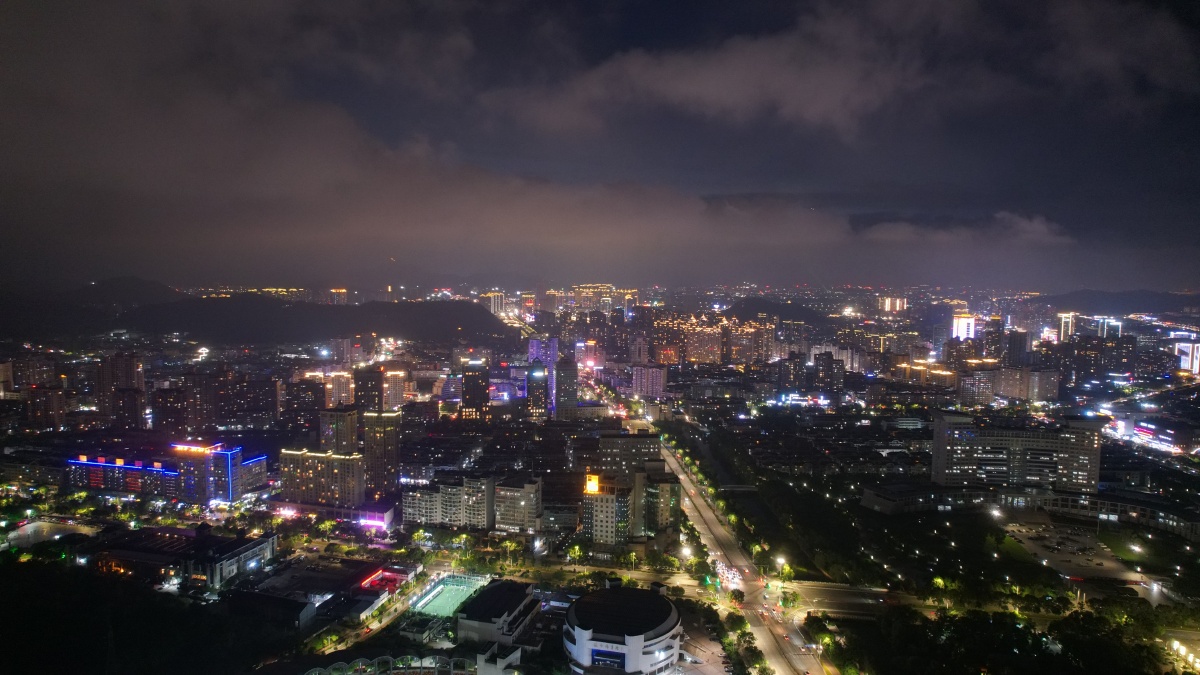 温岭夜景