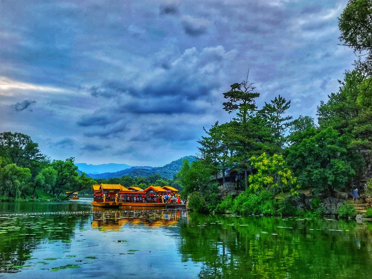 悠悠人生静在山水之间承德避暑山庄