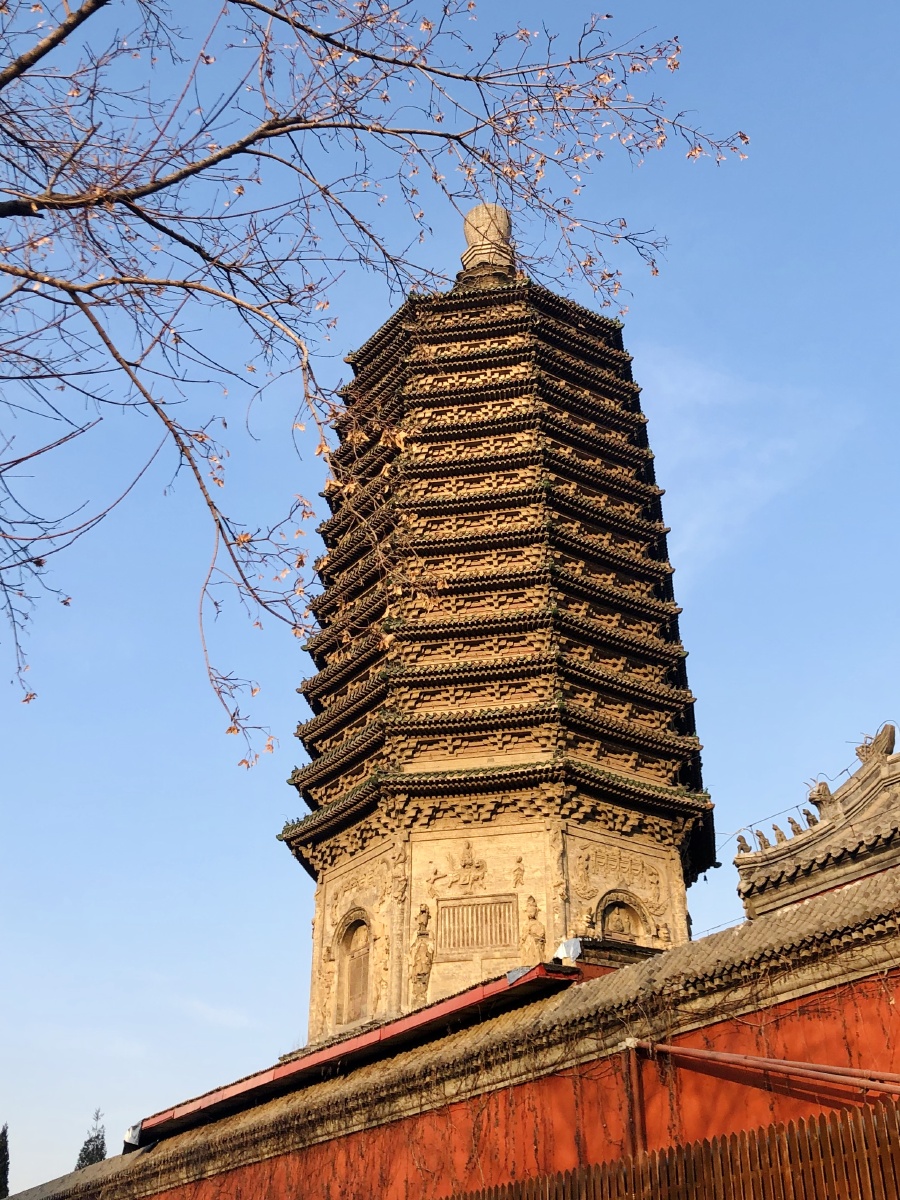 天宁寺塔可能是北京现存最古老的地上建筑