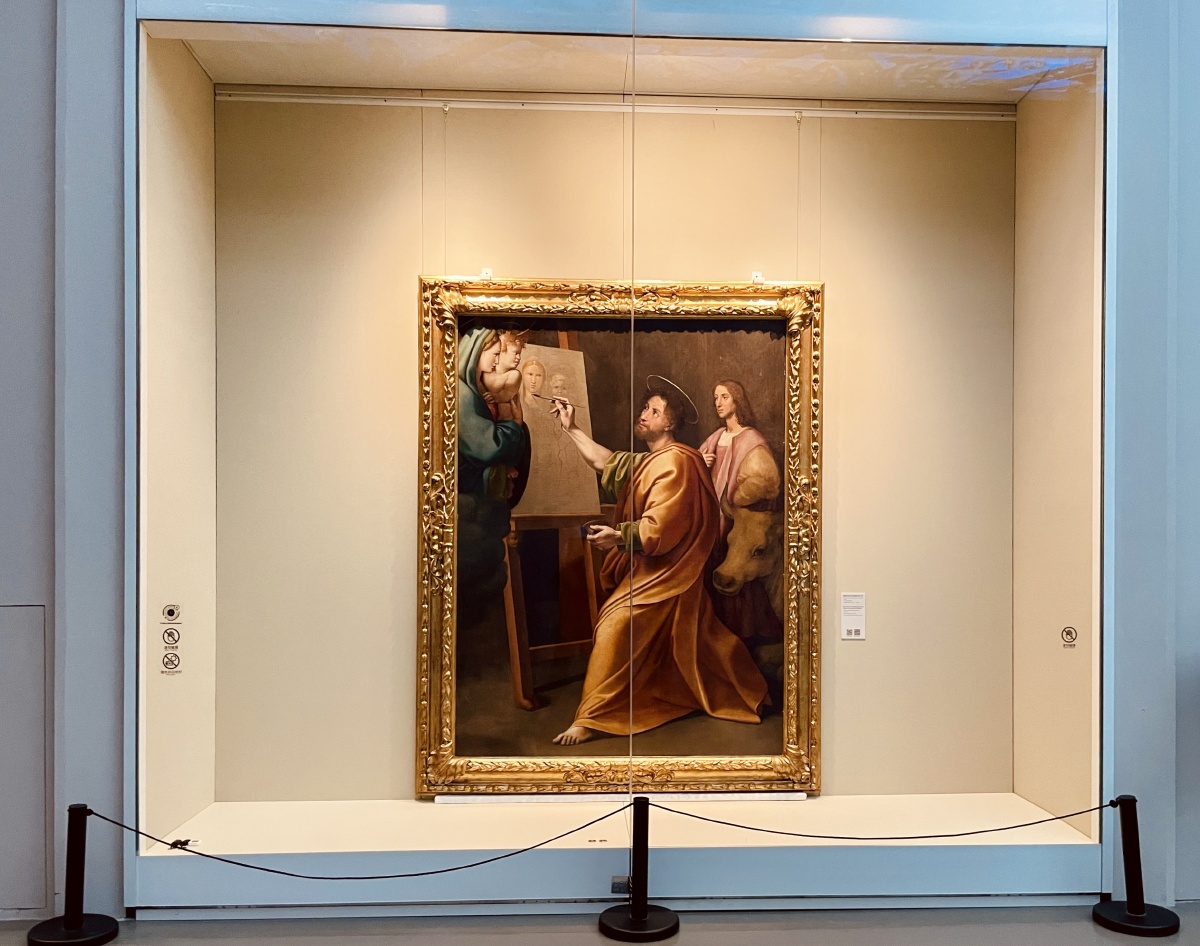 遇见拉斐尔文艺复兴时期的画展