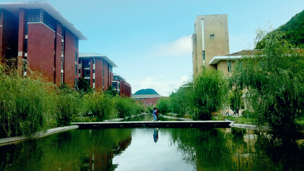 印象贵财贵州财经大学校园一角