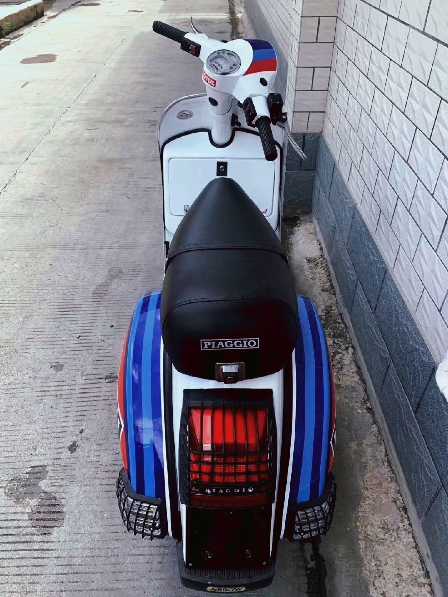 经典藏品意大利罗马假日vespapx150二冲神车手动4挡单摇臂经典之作