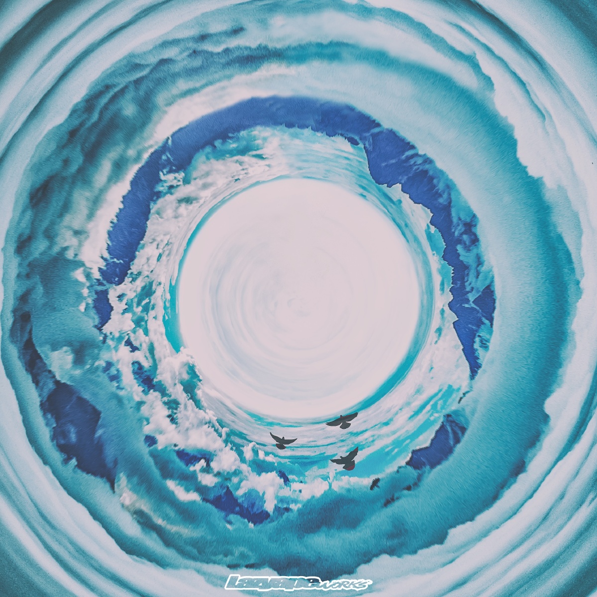 仿photoshop 2017程序启动界面极坐标图