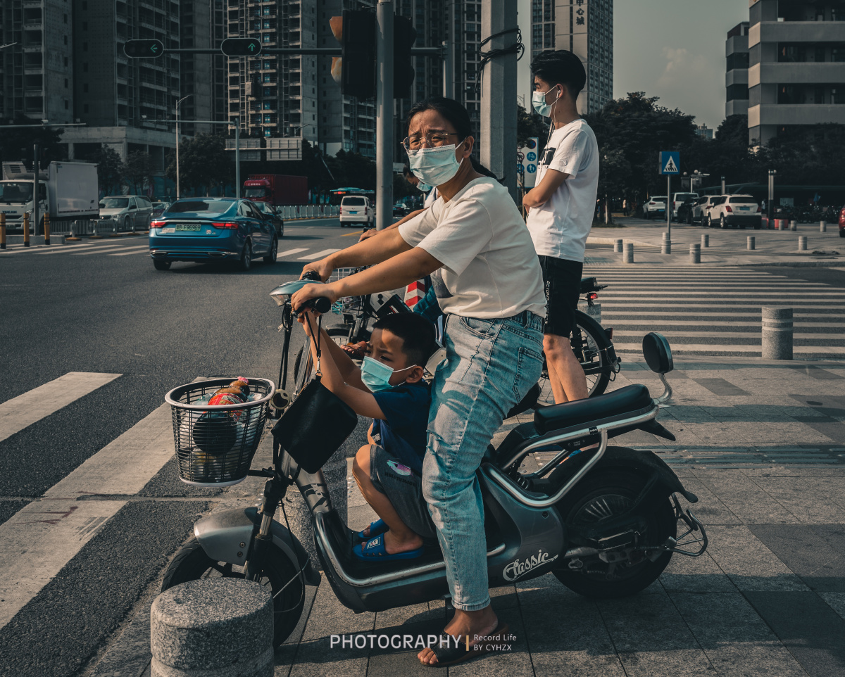 随拍纪实行色匆匆的路人忙快的生活节奏