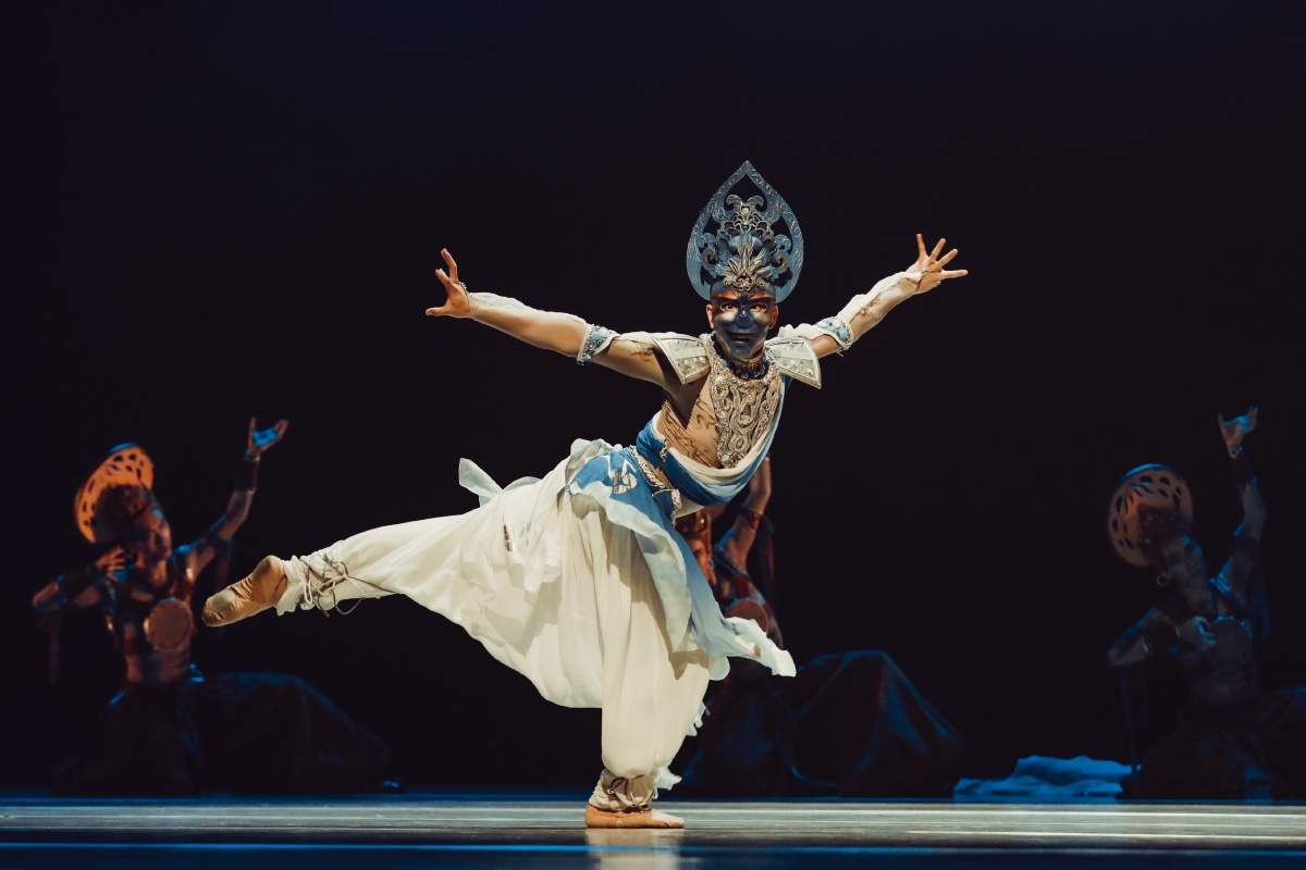 敦煌舞剧伎乐天佛教中的香音之神梵音提婆意为天在