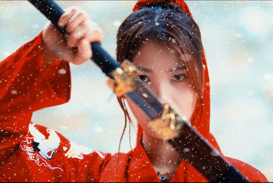 木兰提剑为家国