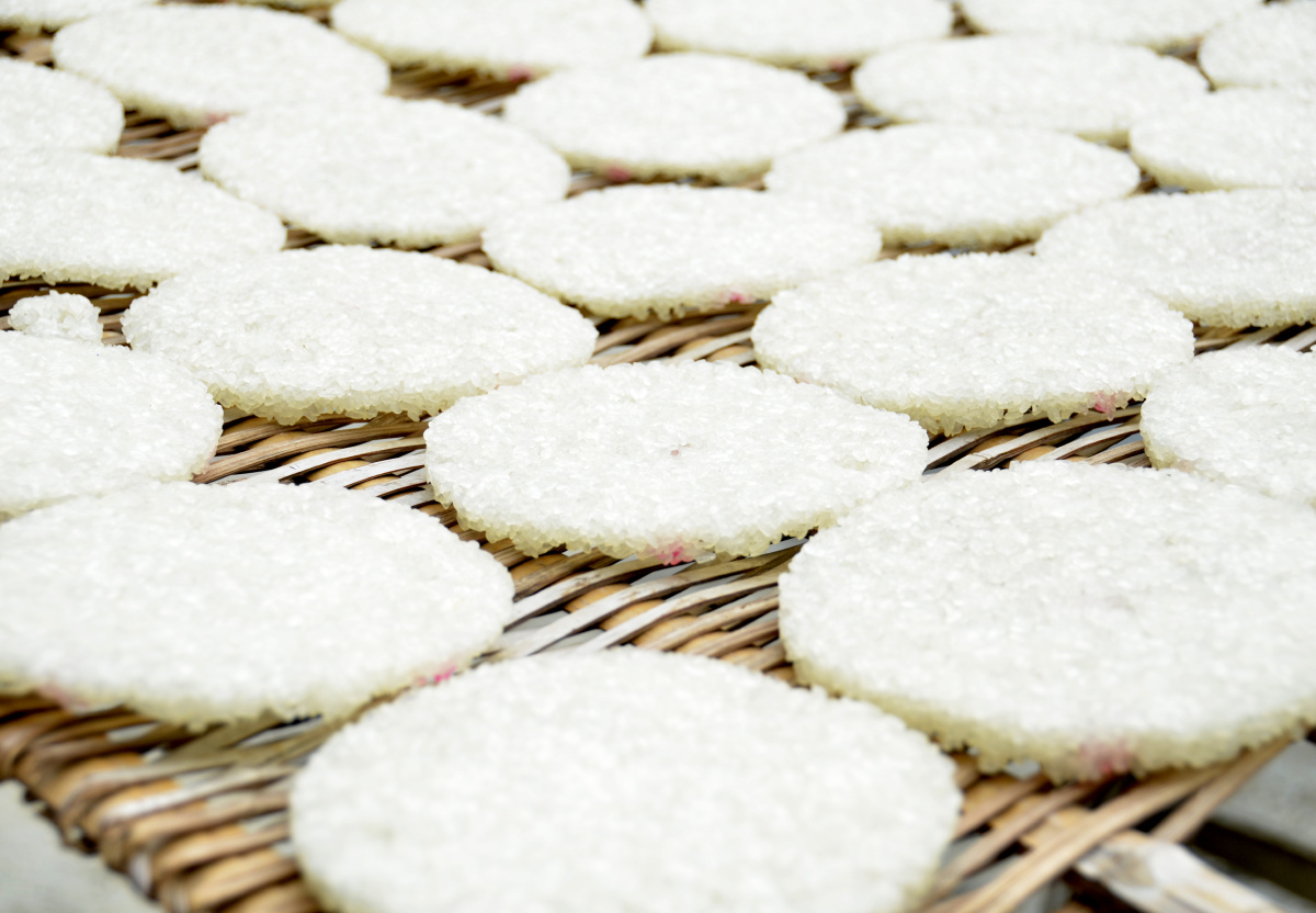 黄饺,荞皮,米花等食物,是贵州凤冈县蜂岩镇有着