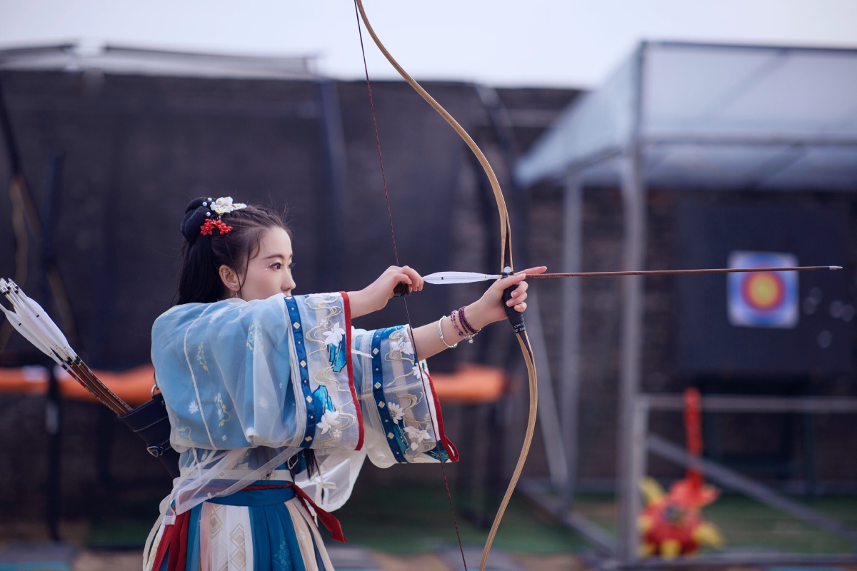汉服射箭