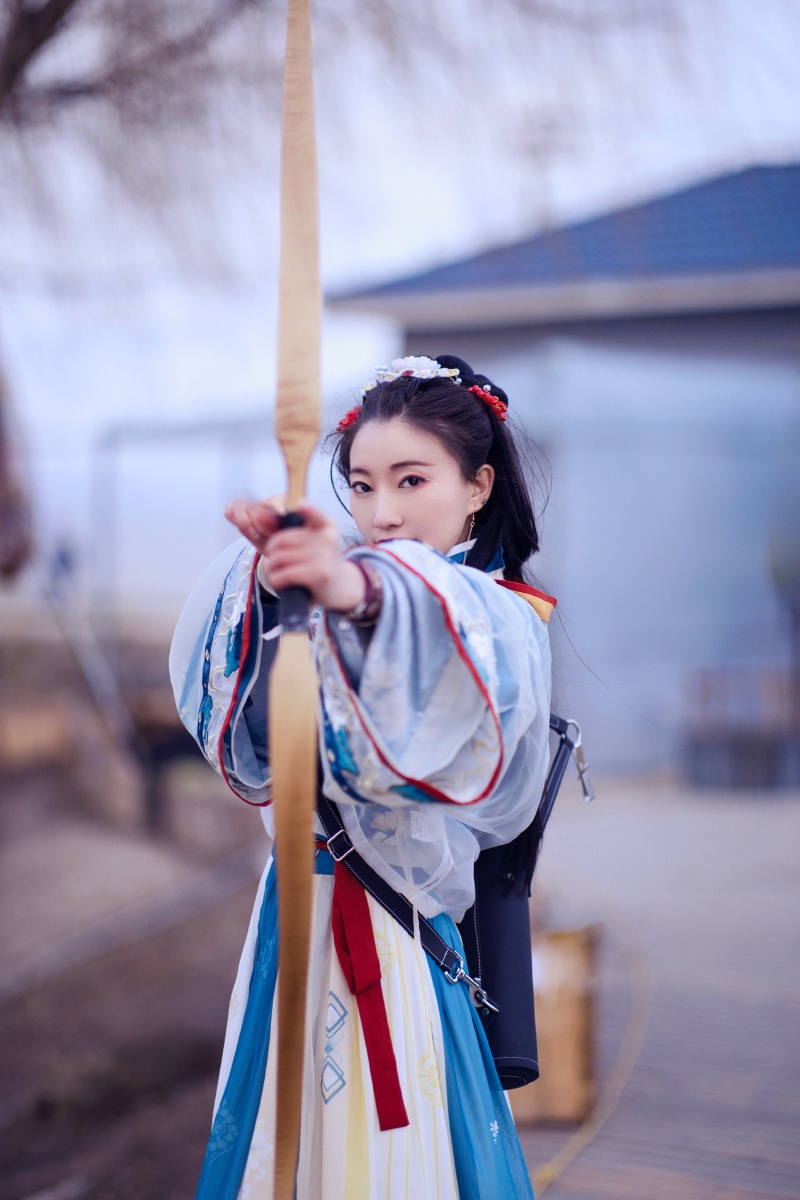 汉服射箭