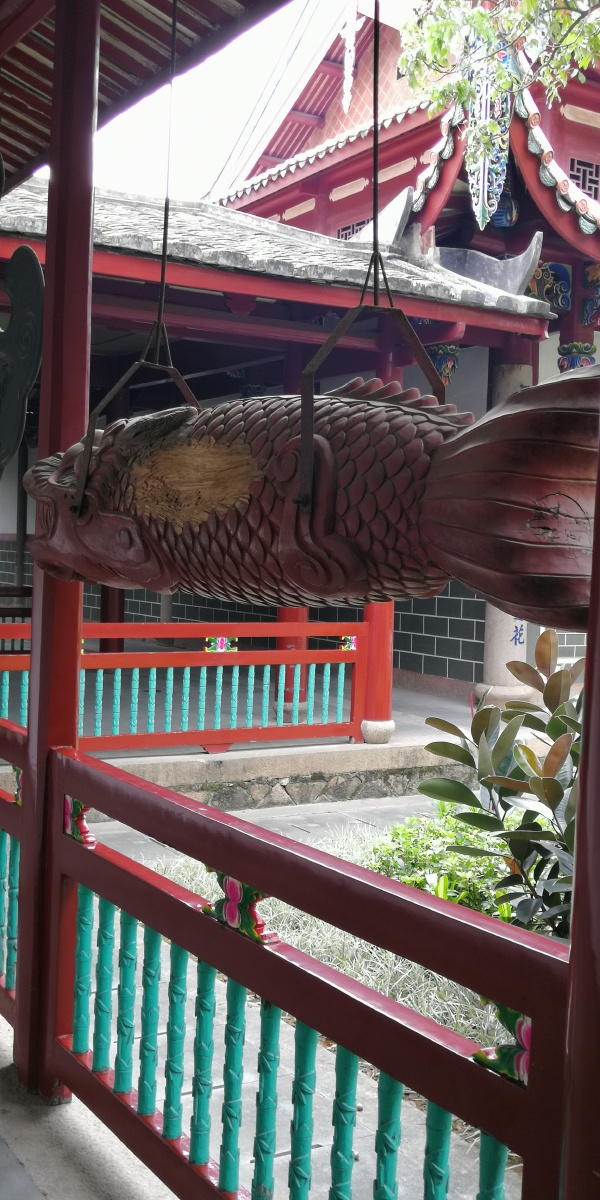 福州西禅寺大殿风光法堂木鱼钟楼鼓楼大雄宝殿寺庙建筑
