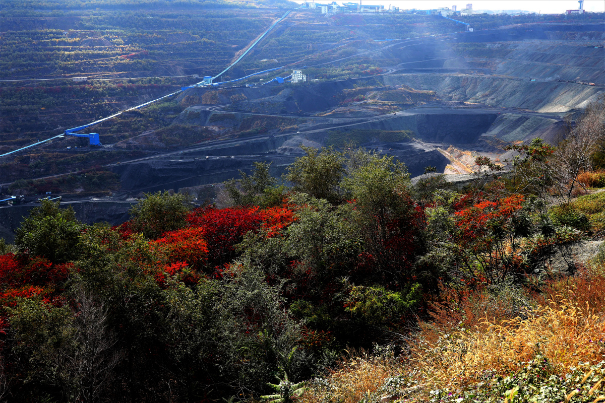 抚顺西露天矿随拍