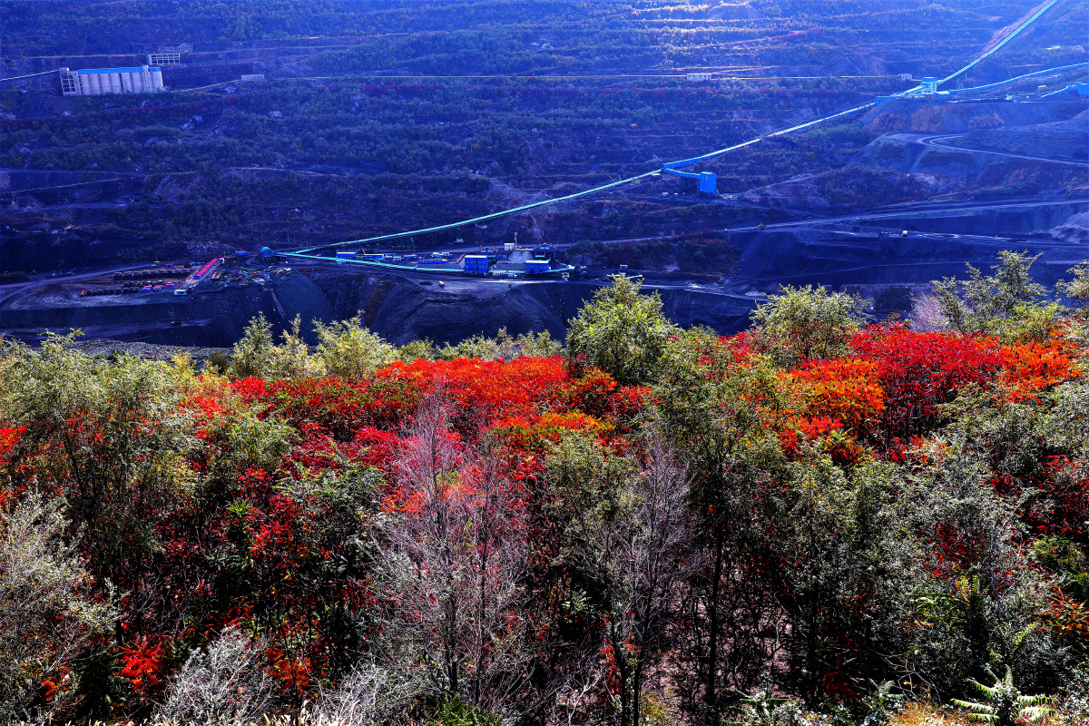 抚顺西露天矿随拍