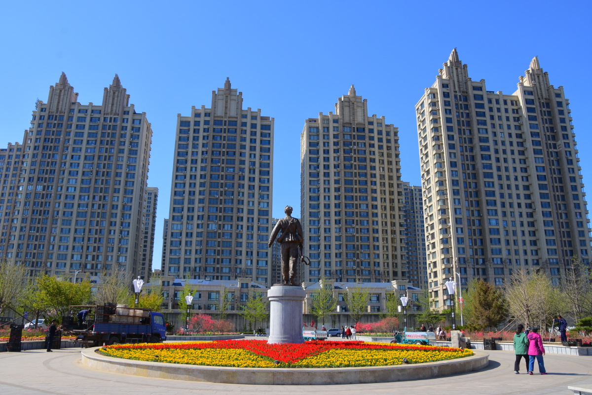 志愿军公园掠影丹东鸭绿江景区