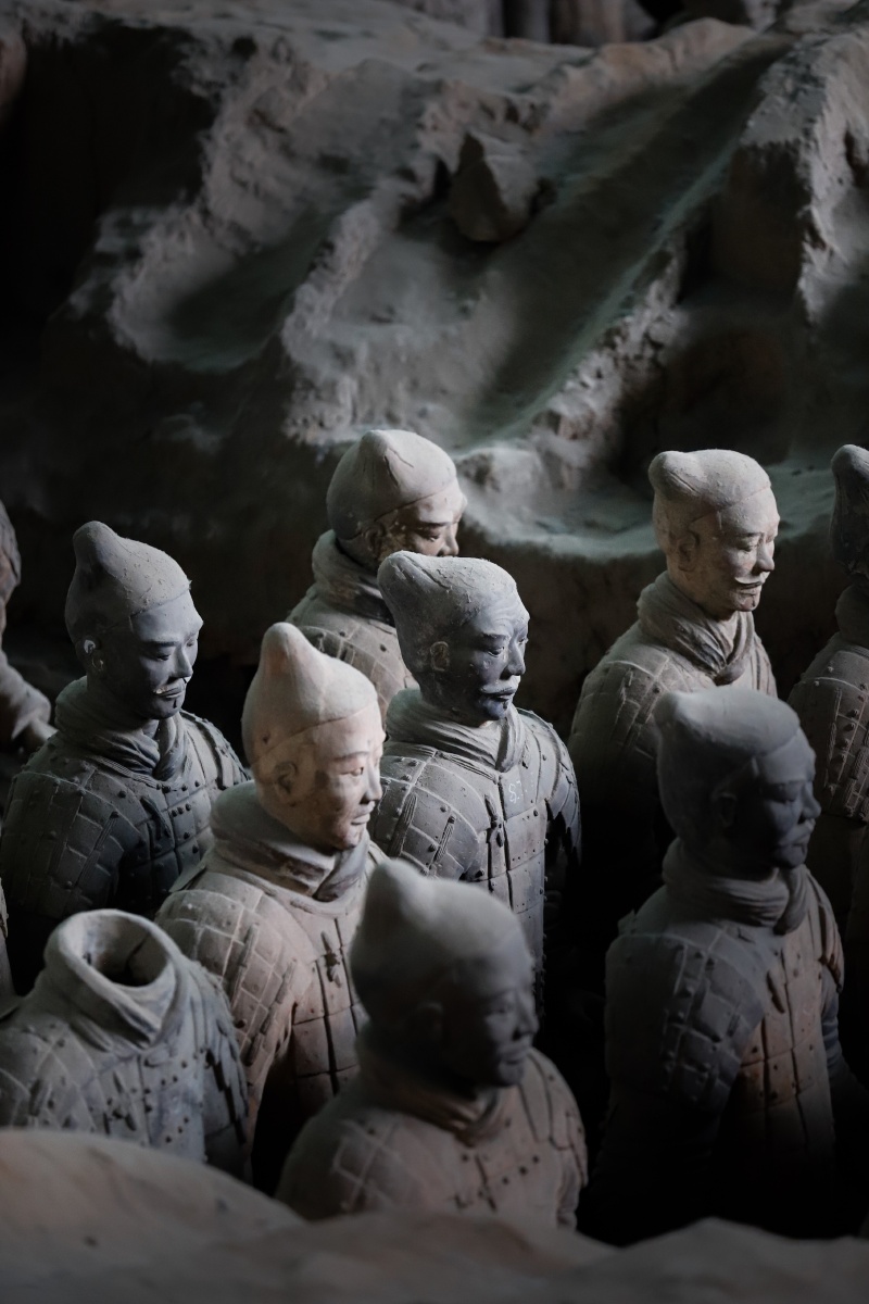 一号坑军士俑
