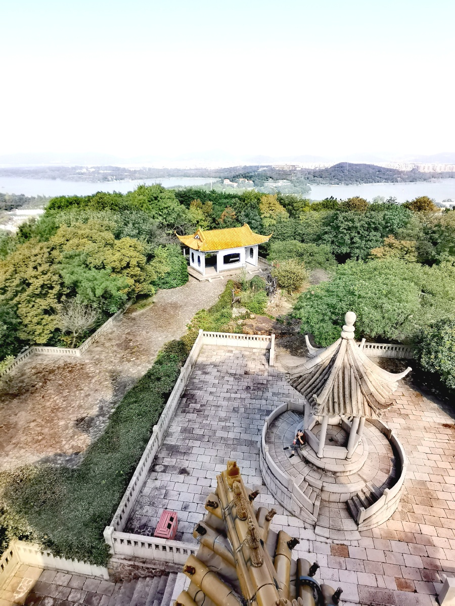 无锡鼋头渚鹿顶山