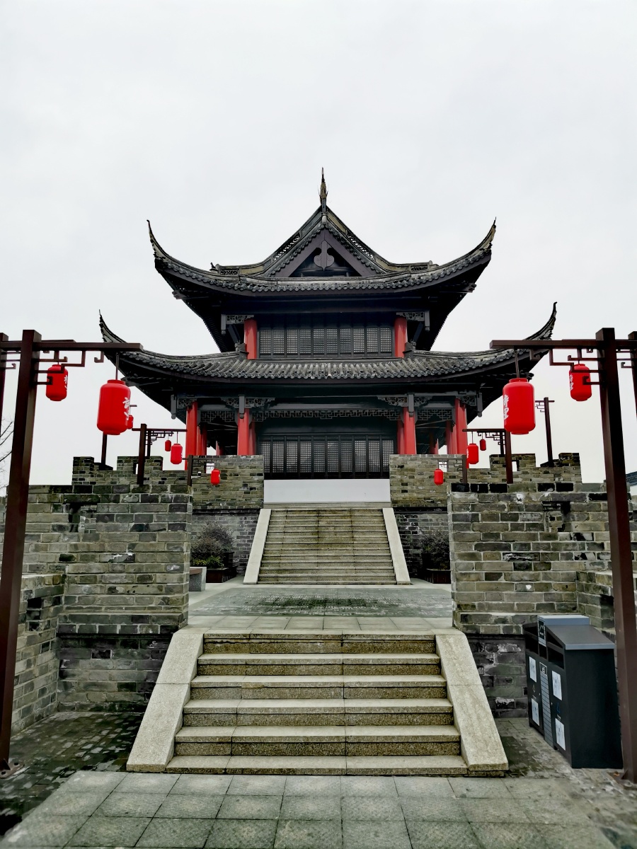 无锡梅里古镇拍摄于梅村