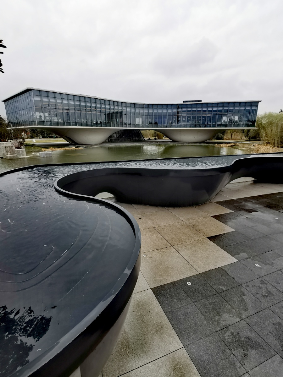 霞客岛生态城拍摄于无锡江阴