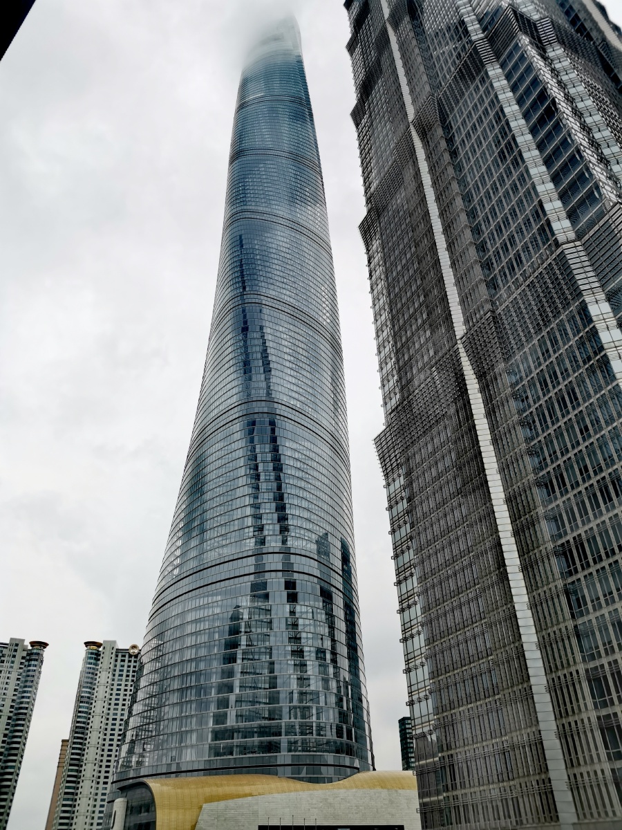 上海城市建筑拍摄于浦东