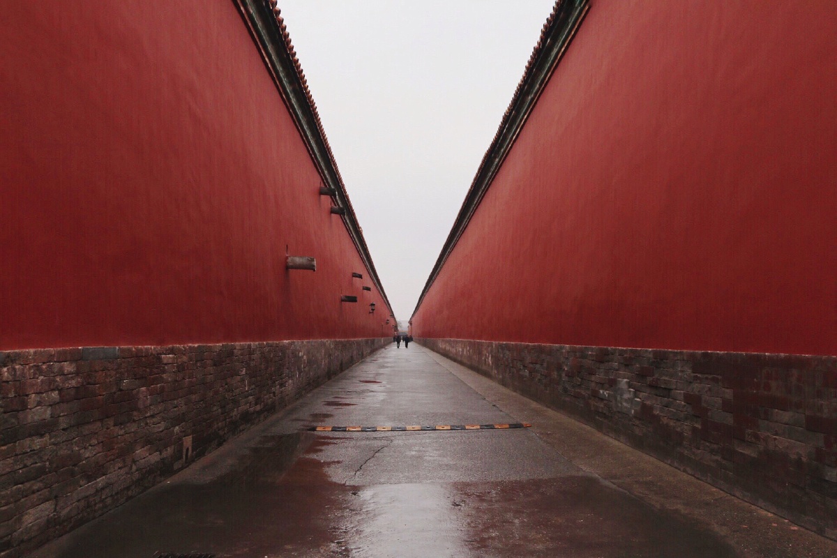 故宫朱砂红的恢宏