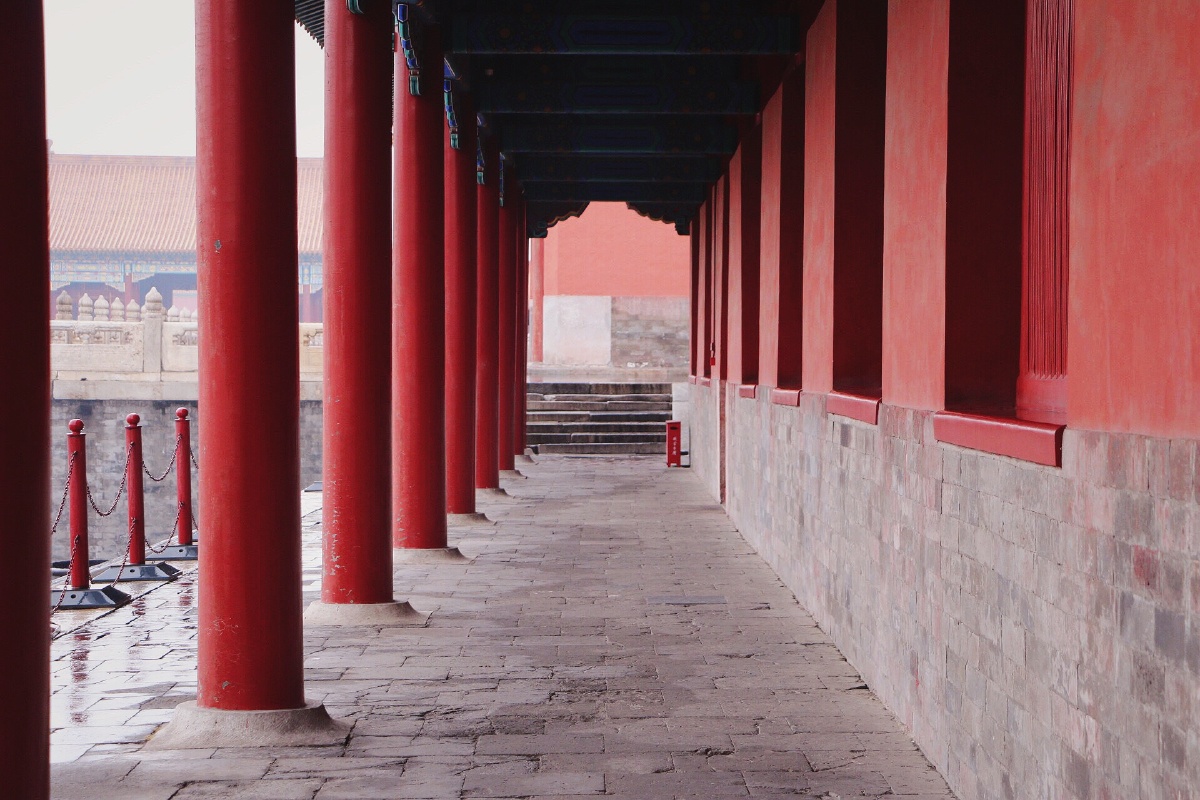 故宫朱砂红的恢宏