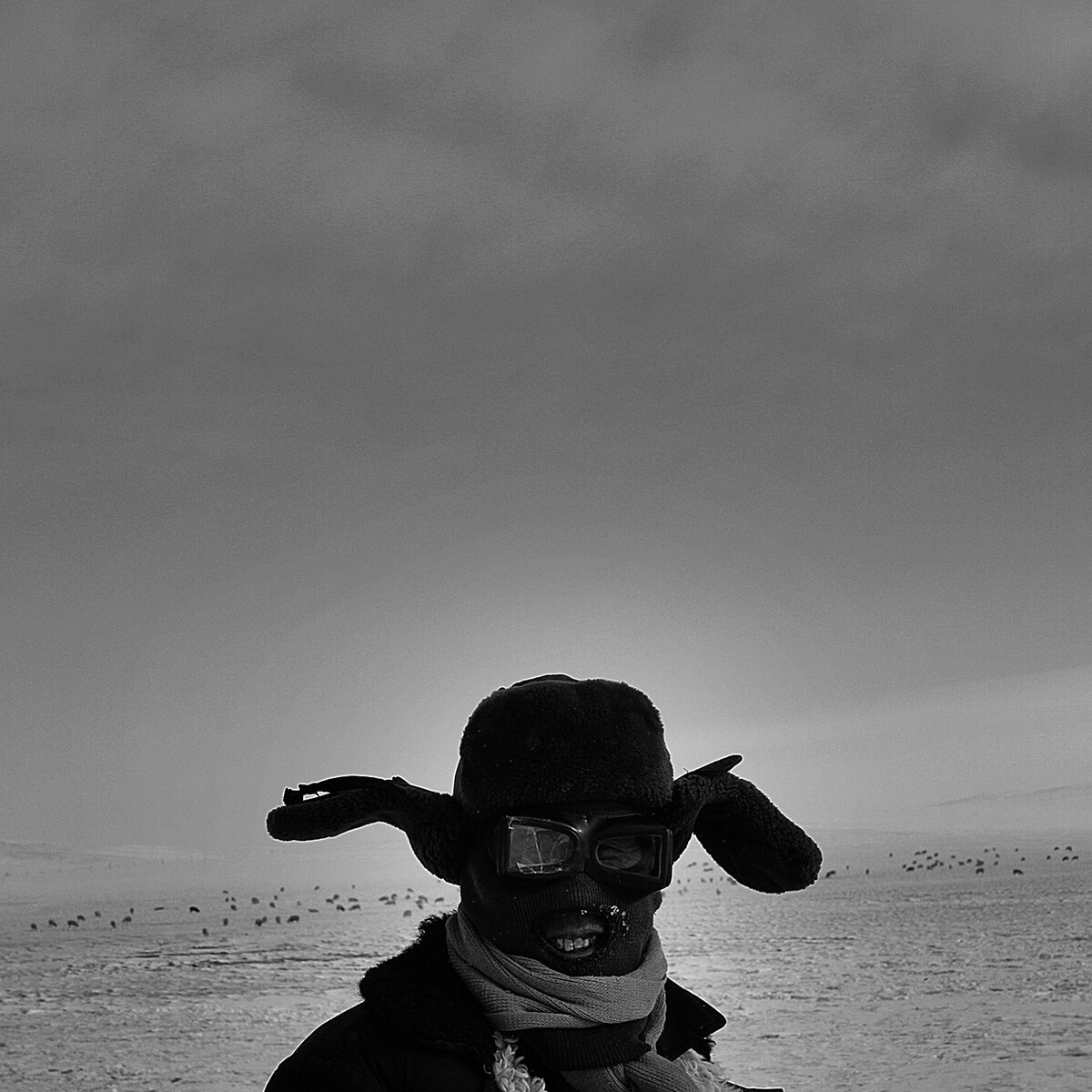2007年12月拍摄于内蒙古锡林郭勒盟草原   羊倌