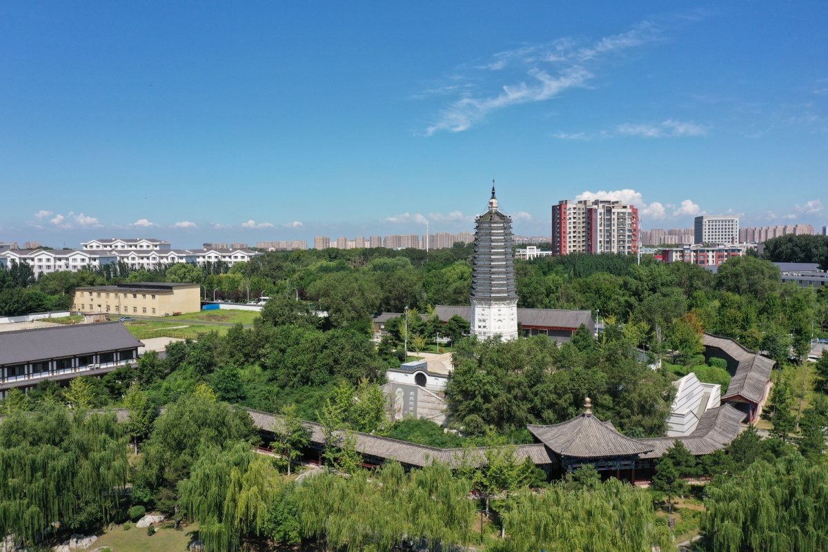 盛京八景塔湾夕照