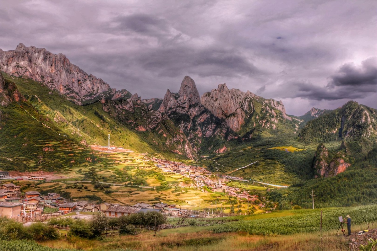 甘南藏族自治州扎尕那东方小瑞士