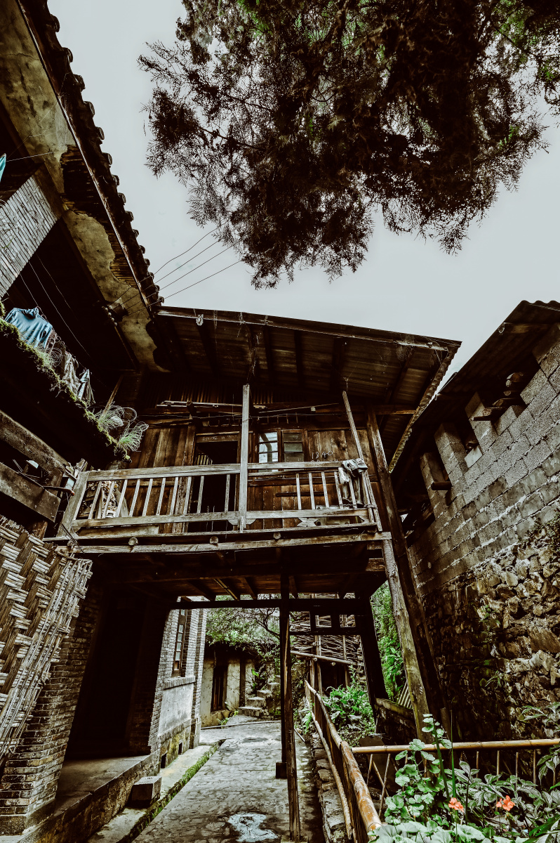 停留在70年代的建筑知子罗村