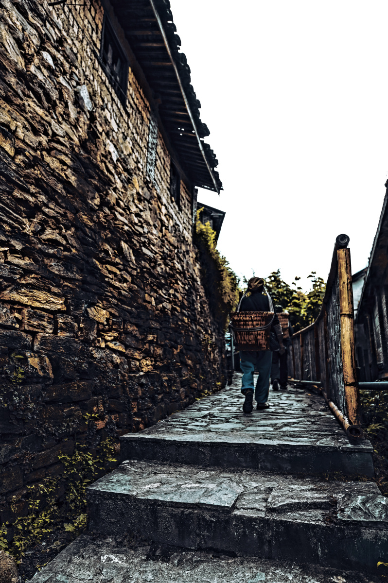 停留在70年代的建筑知子罗村