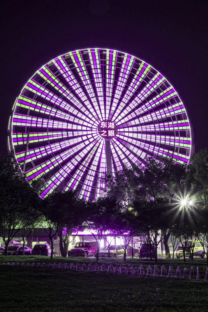 武汉新晋网红摩天轮东湖之眼