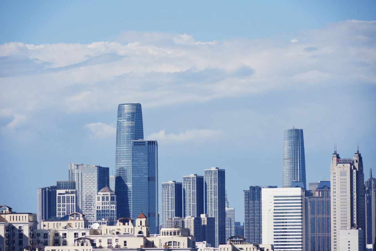 天津城市天际线 - 一米八零加菲猫 - 图虫