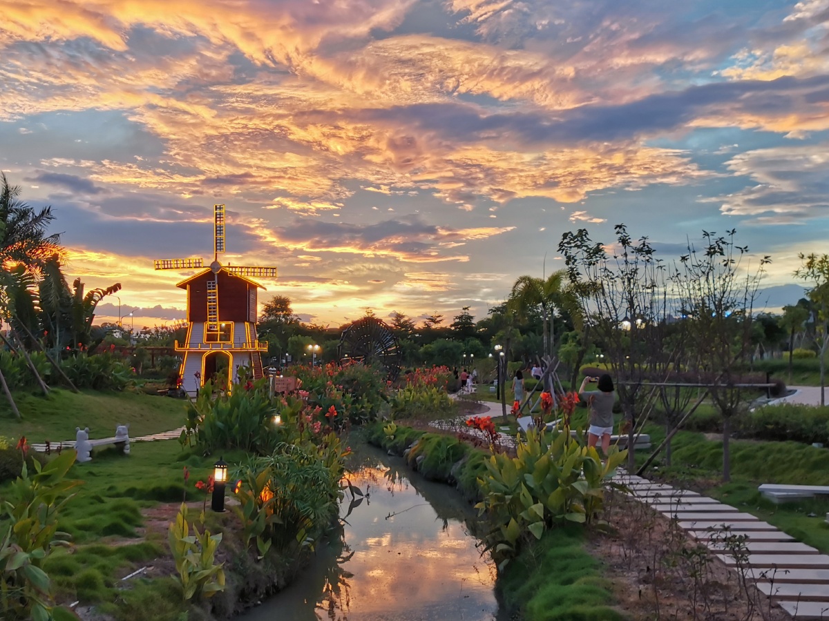 揭阳市空港经济区塘埔湿地公园