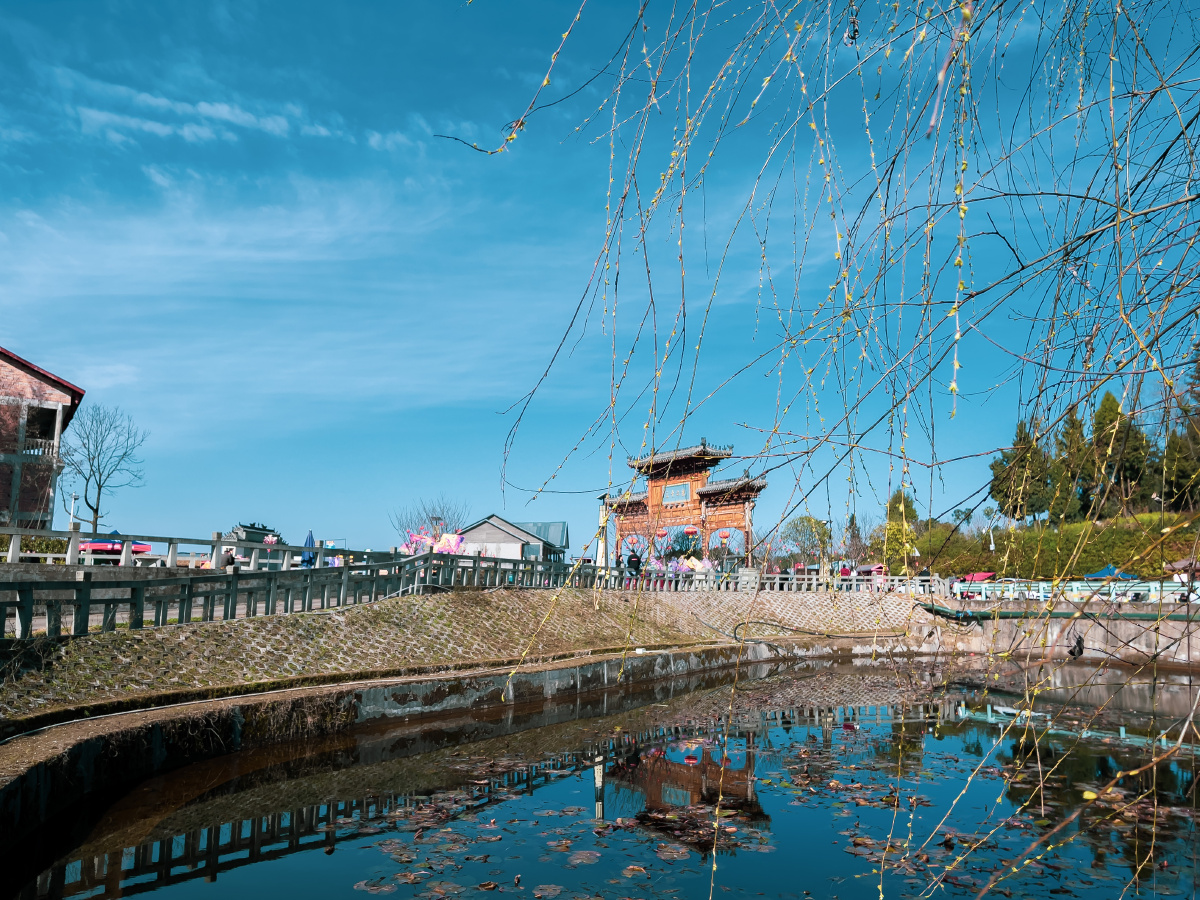 冬去春来家乡的风景