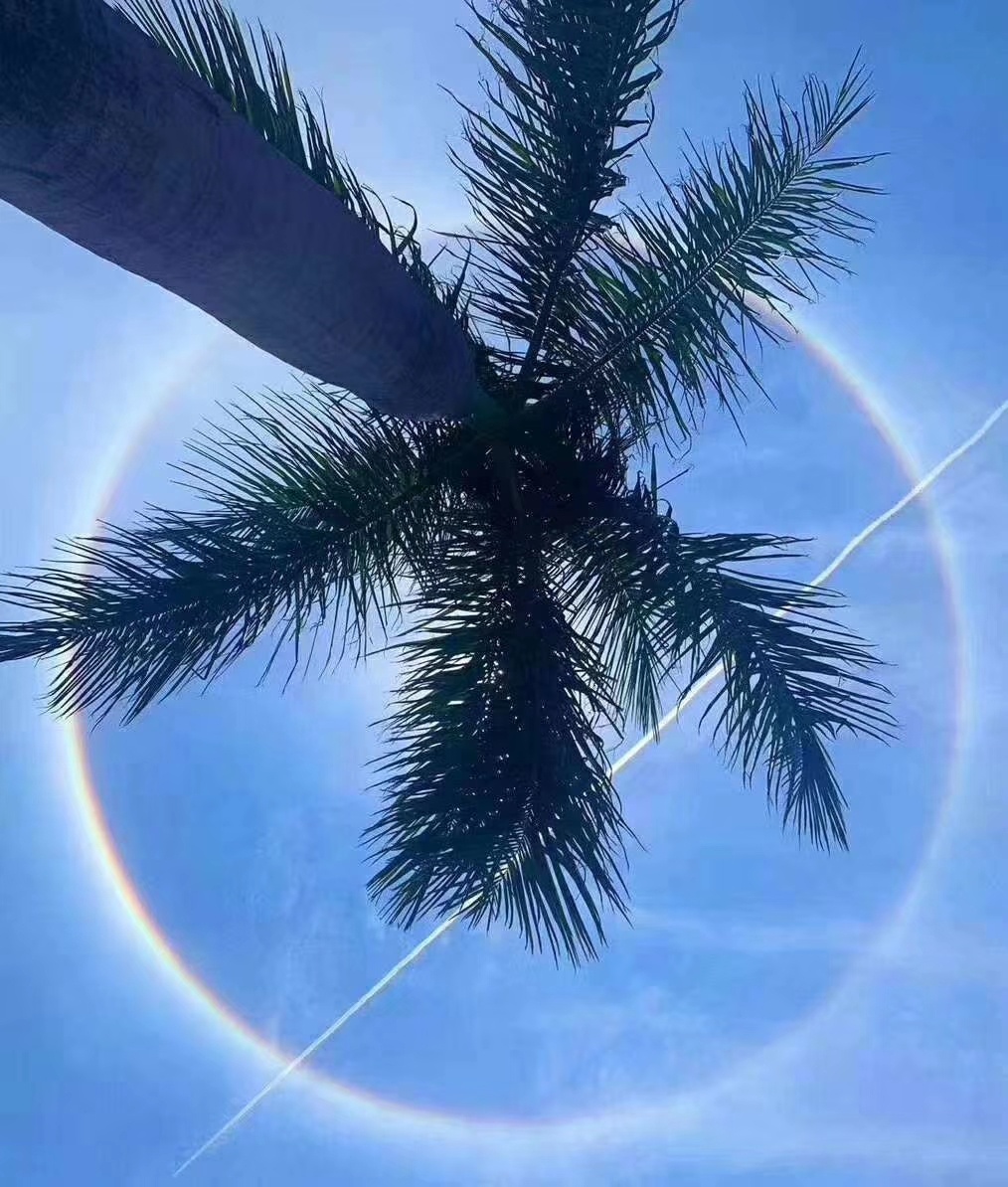 同样的一片天不同的场景