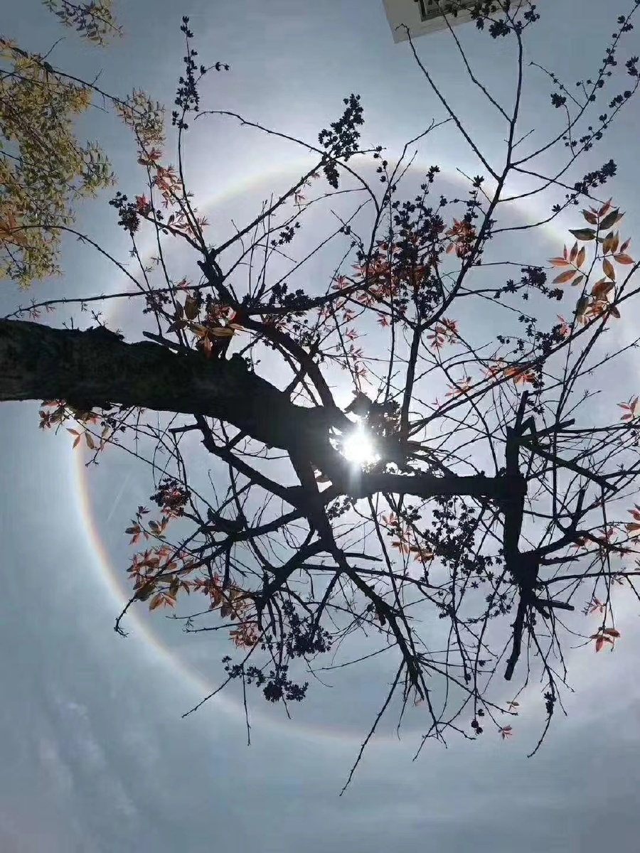 同样的一片天不同的场景