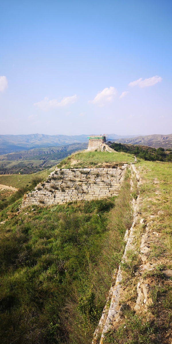 中国呼和浩特.北堡明长城